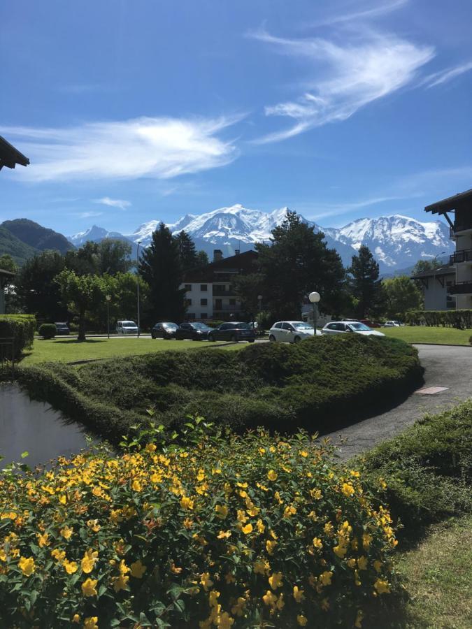 Mont Blanc Holidays Dans Residence Avec Gardien Sallanches Exteriör bild